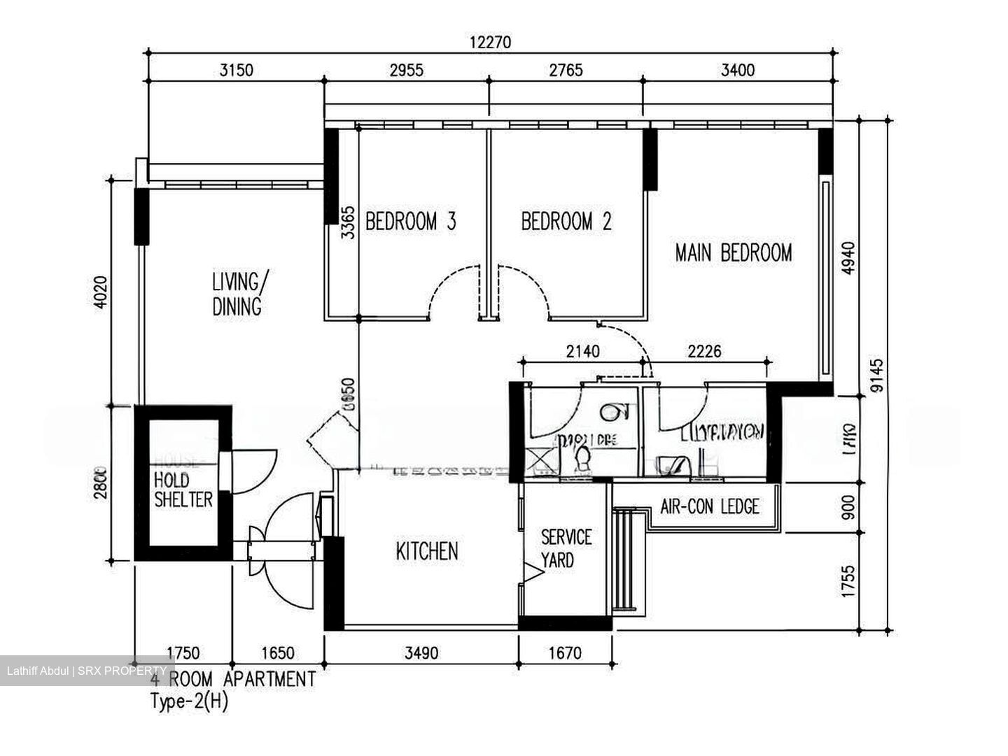 Blk 682A Waterway View (Punggol), HDB 4 Rooms #636934711